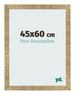 Cornice 45x60cm Oro Antico MDF Bologna Davanti Dimensione | Yourdecoration.it