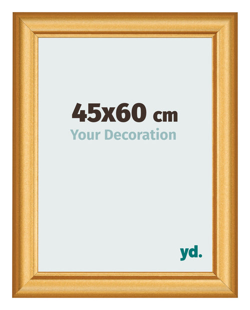 Cornice 45x60cm Oro Opaco MDF Lazio Davanti Dimensione | Yourdecoration.it