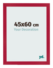Cornice 45x60cm Rosso MDF Bologna Davanti Dimensione | Yourdecoration.it
