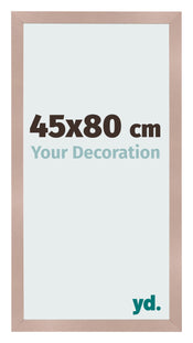 Cornice 45x80 cm Rosa Antico MDF Bologna Davanti Dimensione | Yourdecoration.it