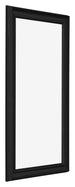 Cornice 45x80cm Grana Di Legno Nero MDF Lazio Davanti Obliquo | Yourdecoration.it