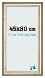 Cornice 45x80cm Lucentezza Metallica MDF Lazio Davanti Dimensione | Yourdecoration.it