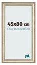 Cornice 45x80cm Lucentezza Metallica MDF Lazio Davanti Dimensione | Yourdecoration.it