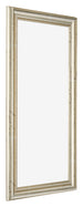 Cornice 45x80cm Lucentezza Metallica MDF Lazio Davanti Obliquo | Yourdecoration.it