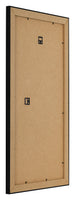 Cornice 45x80cm Nero Argento Lucido MDF Pisa Retro Obliquo | Yourdecoration.it