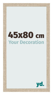 Cornice 45x80cm Rovere MDF Bologna Davanti Dimensione | Yourdecoration.it