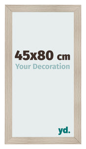 Cornice 45x80cm Rovere Rustico MDF Pisa Davanti Dimensione | Yourdecoration.it