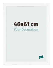 Cornice 46x61 cm Bianco Opaco MDF Bologna Davanti Dimensione | Yourdecoration.it