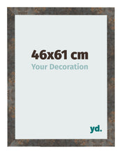Cornice 46x61 cm Metallo Ossidato MDF Bologna Davanti Dimensione | Yourdecoration.it