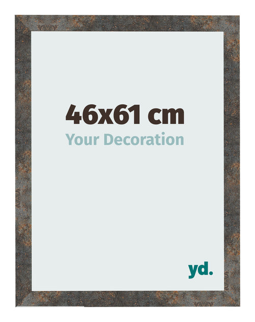 Cornice 46x61 cm Metallo Ossidato MDF Bologna Davanti Dimensione | Yourdecoration.it