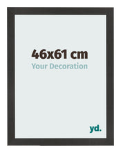Cornice 46x61 cm Nero Opaco MDF Bologna Davanti Dimensione | Yourdecoration.it