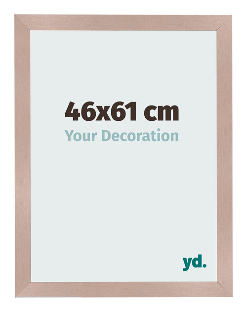 Cornice 46x61 cm Rosa Antico MDF Bologna Davanti Dimensione | Yourdecoration.it