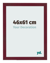 Cornice 46x61 cm Vino Rosso Spazzato MDF Bologna Davanti Dimensione | Yourdecoration.it