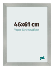 Cornice 46x61cm Alluminio Spazzolato MDF Bologna Davanti Dimensione | Yourdecoration.it