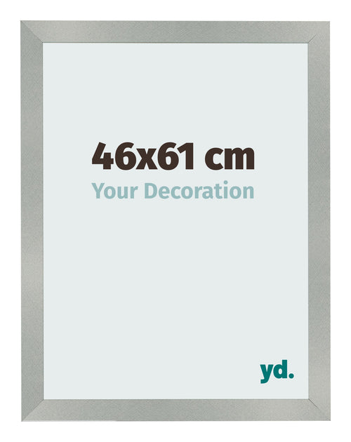 Cornice 46x61cm Alluminio Spazzolato MDF Bologna Davanti Dimensione | Yourdecoration.it