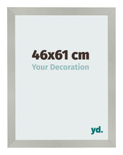 Cornice 46x61cm Argento Opaco MDF Bologna Davanti Dimensione | Yourdecoration.it