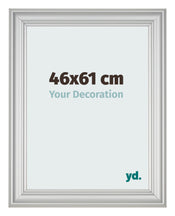 Cornice 46x61cm Argento Opaco MDF Lazio Davanti Dimensione | Yourdecoration.it