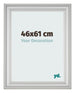 Cornice 46x61cm Argento Opaco MDF Lazio Davanti Dimensione | Yourdecoration.it