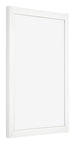 Cornice 46x61cm Bianco Lucente MDF Bologna Davanti Obliquo | Yourdecoration.it