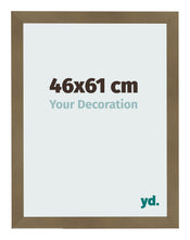 Cornice 46x61cm Bronzo Decorativo MDF Bologna Davanti Dimensione | Yourdecoration.it