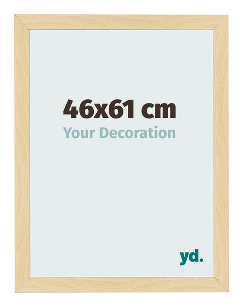 Cornice 46x61cm Faggio Decorativo MDF Bologna Davanti Dimensione | Yourdecoration.it
