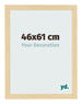 Cornice 46x61cm Faggio Decorativo MDF Bologna Davanti Dimensione | Yourdecoration.it