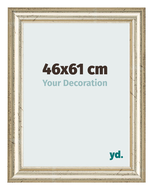 Cornice 46x61cm Lucentezza Metallica MDF Lazio Davanti Dimensione | Yourdecoration.it