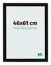 Cornice 46x61cm Nero Lucente MDF Bologna Davanti Dimensione | Yourdecoration.it