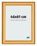 Cornice 46x61cm Oro Opaco MDF Lazio Davanti Dimensione | Yourdecoration.it