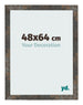 Cornice 48x64 cm Metallo Ossidato MDF Bologna Davanti Dimensione | Yourdecoration.it