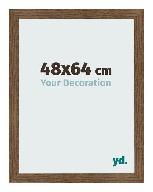 Cornice 48x64 cm Rovere Rustico MDF Bologna Davanti Dimensione | Yourdecoration.it