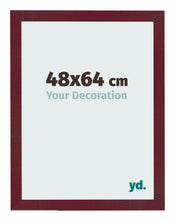 Cornice 48x64 cm Vino Rosso Spazzato MDF Bologna Davanti Dimensione | Yourdecoration.it