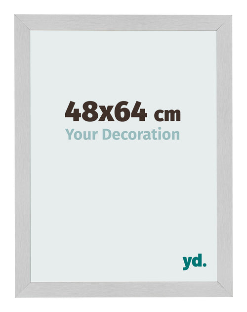 Cornice 48x64cm Acciaio Inox MDF Bologna Davanti Dimensione | Yourdecoration.it