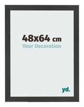 Cornice 48x64cm Antracite MDF Bologna Davanti Dimensione | Yourdecoration.it