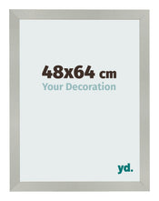 Cornice 48x64cm Argento Opaco MDF Bologna Davanti Dimensione | Yourdecoration.it
