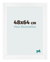 Cornice 48x64cm Bianco Vintage MDF Pisa Davanti Dimensione | Yourdecoration.it