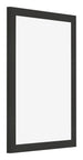 Cornice 48x64cm Grana Di Legno Nero MDF Bologna Davanti Obliquo | Yourdecoration.it