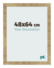 Cornice 48x64cm Oro Antico MDF Bologna Davanti Dimensione | Yourdecoration.it