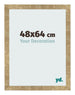 Cornice 48x64cm Oro Antico MDF Bologna Davanti Dimensione | Yourdecoration.it