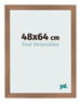 Cornice 48x64cm Rame Decorativo MDF Bologna Davanti Dimensione | Yourdecoration.it