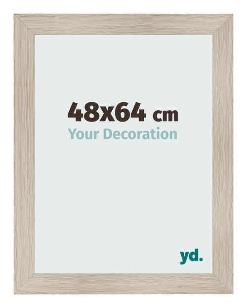 Cornice 48x64cm Rovere Rustico MDF Pisa Davanti Dimensione | Yourdecoration.it