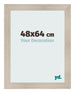 Cornice 48x64cm Rovere Rustico MDF Pisa Davanti Dimensione | Yourdecoration.it