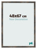 Cornice 48x67 cm Metallo Ossidato MDF Bologna Davanti Dimensione | Yourdecoration.it