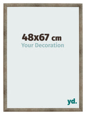 Cornice 48x67 cm Metallo Vintage MDF Bologna Davanti Dimensione | Yourdecoration.it