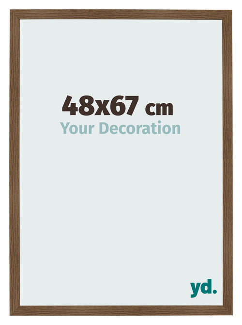 Cornice 48x67 cm Rovere Rustico MDF Bologna Davanti Dimensione | Yourdecoration.it