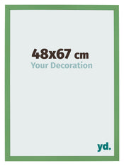 Cornice 48x67 cm Verde MDF Bologna Davanti Dimensione | Yourdecoration.it