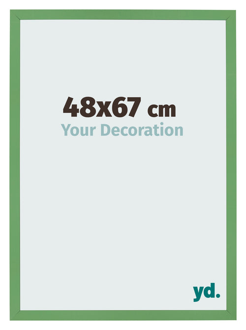 Cornice 48x67 cm Verde MDF Bologna Davanti Dimensione | Yourdecoration.it