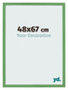 Cornice 48x67 cm Verde MDF Bologna Davanti Dimensione | Yourdecoration.it