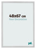 Cornice 48x67cm Acciaio Inox MDF Bologna Davanti Dimensione | Yourdecoration.it