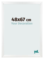 Cornice 48x67cm Bianco Vintage MDF Pisa Davanti Dimensione | Yourdecoration.it